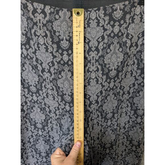 Soft Surroundings Pants Womens 2X Paisley Slight Flare Pull On Stretch Bootcut - Picture 5 of 12